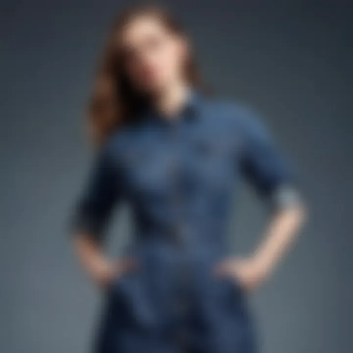 Magnificent Navigating Fashion in Size 14: The Denim Dress