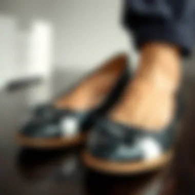 Care Tips for Black and White Flats Care tips for maintaining black and white flat shoes