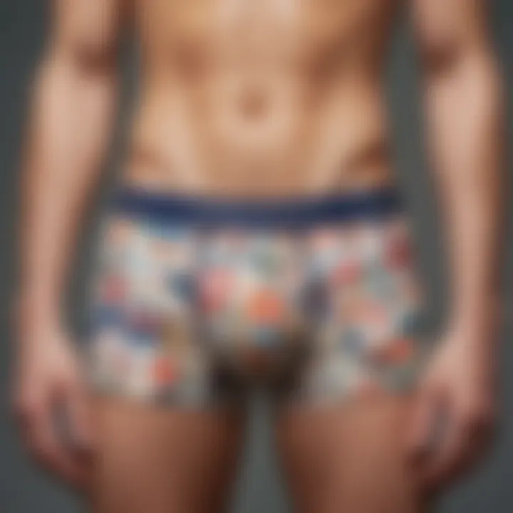 Cultural influences reflected in a collection of printed boxers