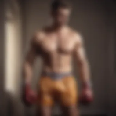 Boxers as a Canvas for Individuality A stylish display of boxers emphasizing personal expression