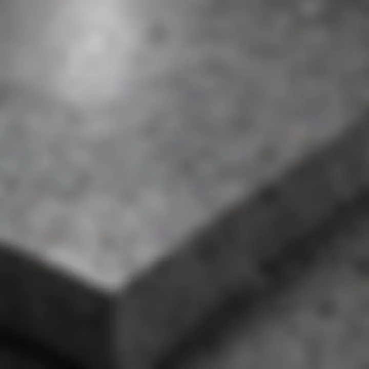 Close-up of faux granite contact paper texture highlighting its realistic design