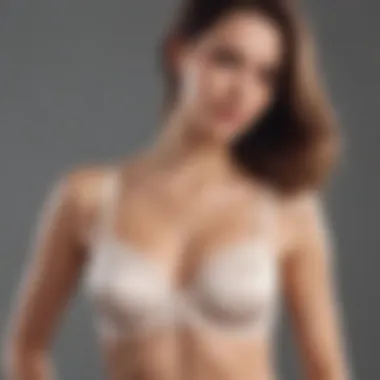 Comfortable fit of a drawstring bra on diverse body types