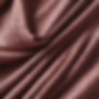 Quality Fabric Details Close-up of high-quality fabric showcasing texture and color