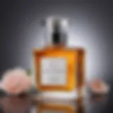 Elegant bottle of pheromone oil reflecting luxury and sophistication