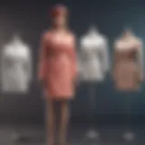 An elegant display of Romwe Petite clothing on a stylish mannequin.