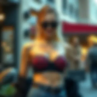 Fashion Versatility with Strapless Bras Stylish outfit paired with a front closing strapless bra, highlighting versatility in fashion