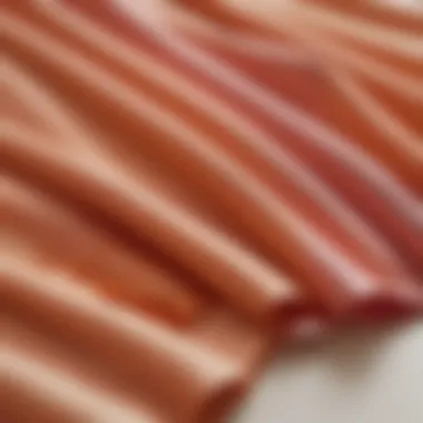 Fabric Choices for Spaghetti Strap Dresses Close-up of various fabric samples suitable for spaghetti strap dresses