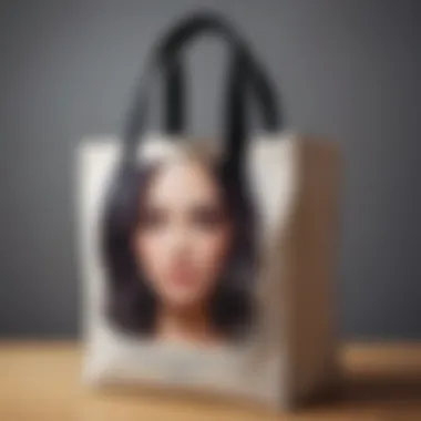 Personalized Tote Bag Options Customizable tote bags showcasing unique designs